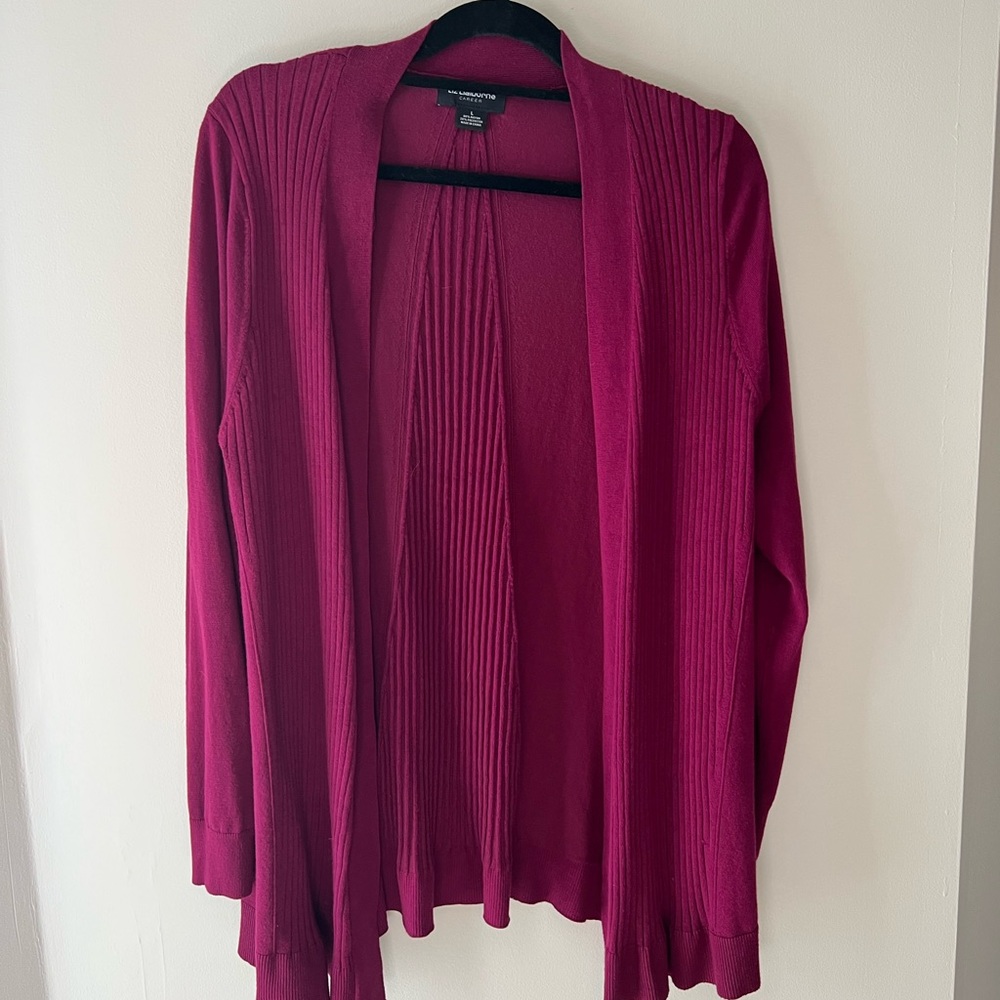 Magenta Cardigan
